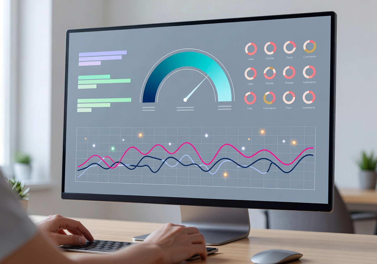 Influencer engagement analytics dashboard